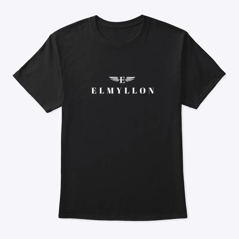 "E" Wings Black T-Shirt 